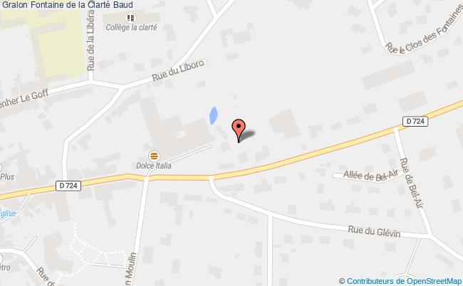 plan Fontaine De La Clarté Baud Baud