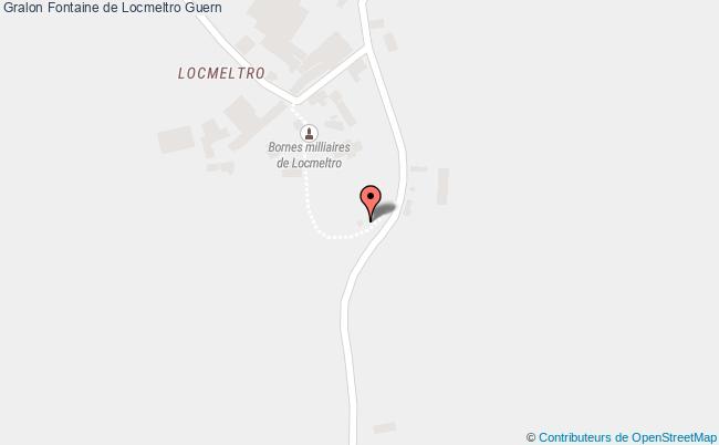 plan Fontaine De Locmeltro Guern Guern