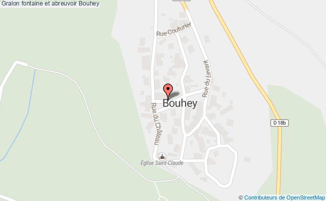 plan Fontaine Et Abreuvoir Bouhey Bouhey