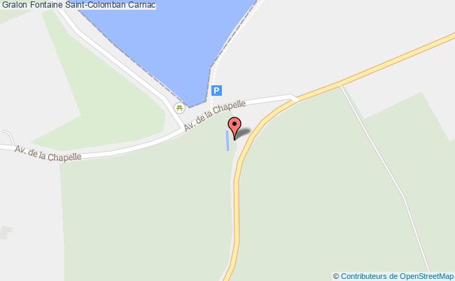 Fontaine saintcolomban Carnac tourisme