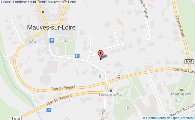 plan Fontaine Saint-denis Mauves-sur-loire Mauves-sur-Loire