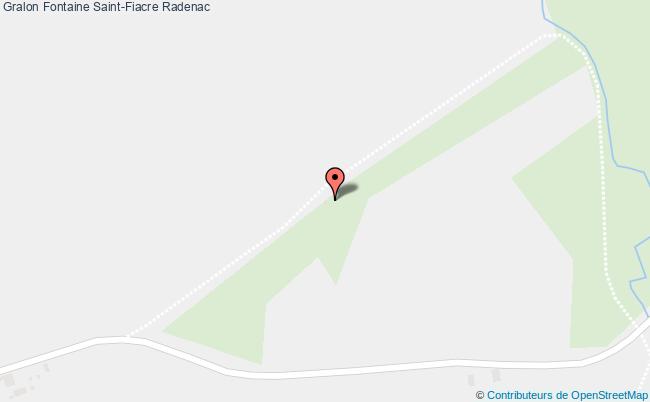 plan Fontaine Saint-fiacre Radenac Radenac