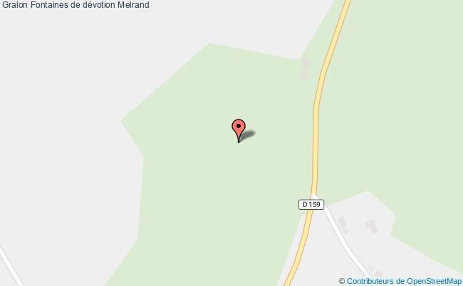 plan Fontaines De Dévotion Melrand Melrand
