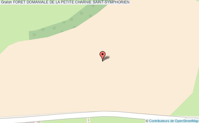 plan Foret Domaniale De La Petite Charnie Saint-symphorien SAINT-SYMPHORIEN