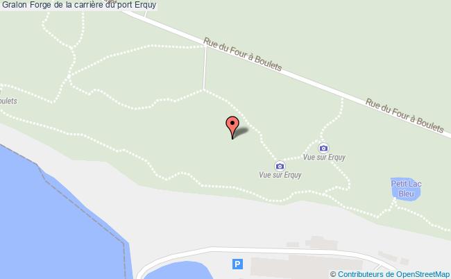 plan Forge De La Carrière Du Port Erquy Erquy