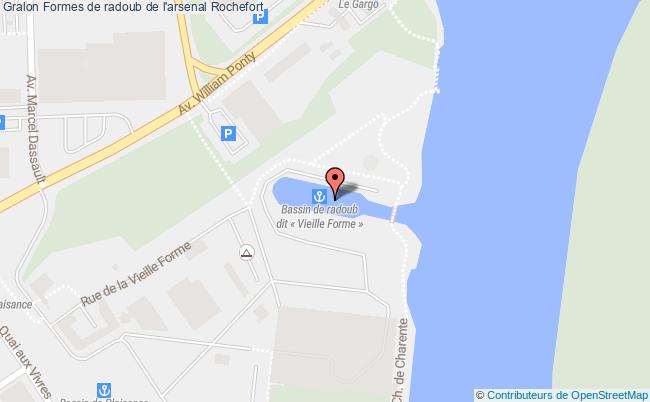 plan Formes De Radoub De L'arsenal Rochefort Rochefort