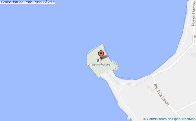 plan Fort De Porh-puns Gâvres Gâvres
