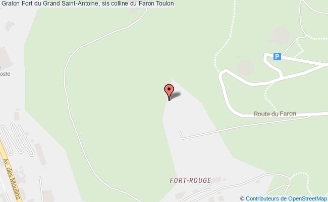 Fort du Grand Saint-Antoine, sis colline du Faron