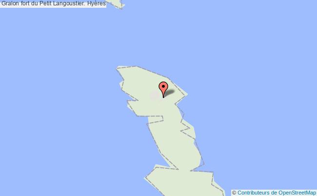 plan Fort Du Petit Langoustier. Hyères Hyères