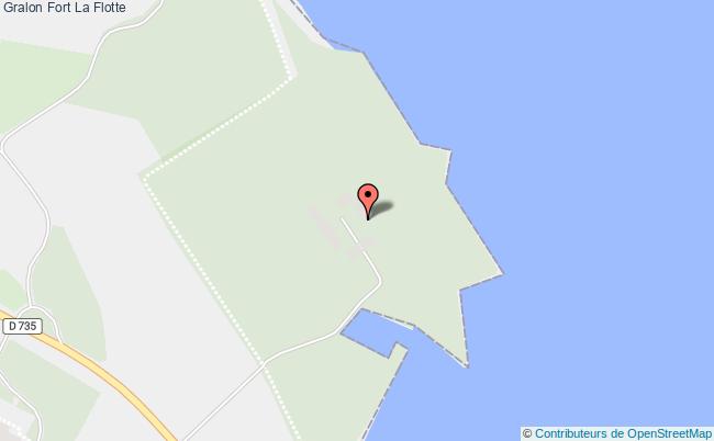plan Fort La Flotte La Flotte