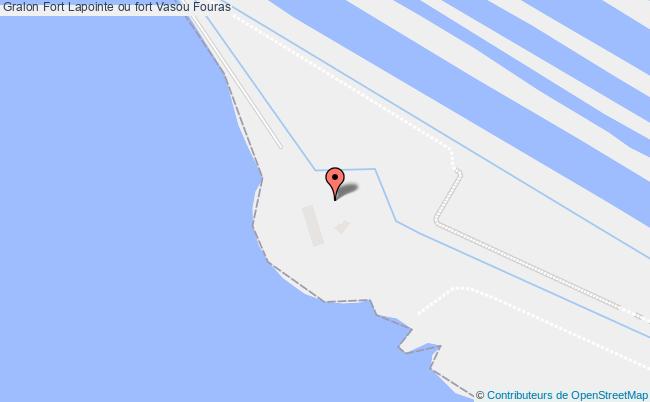 plan Fort Lapointe Ou Fort Vasou Fouras Fouras