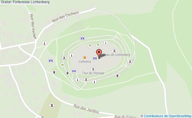 plan Forteresse Lichtenberg Lichtenberg