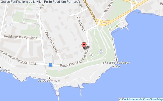 Fortifications de la ville : Petite Poudrière