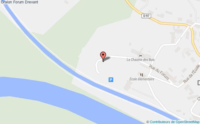 plan Forum Drevant Drevant