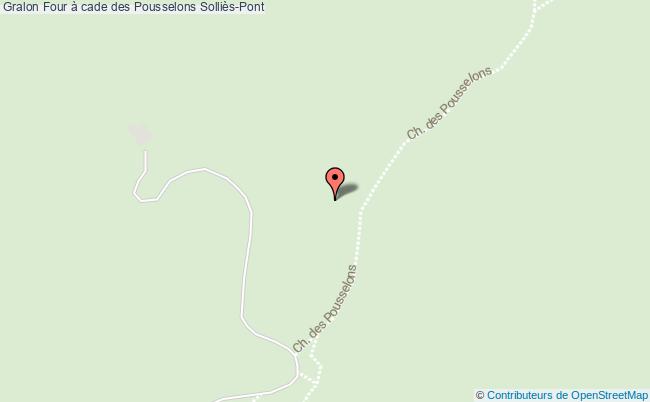 Four à cade des Pousselons