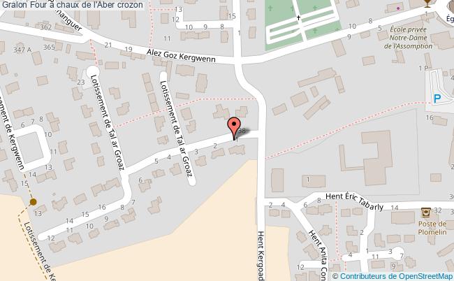 plan Four à Chaux De L'aber Crozon crozon