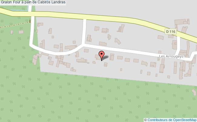 plan Four à Pain De Cabiros Landiras Landiras