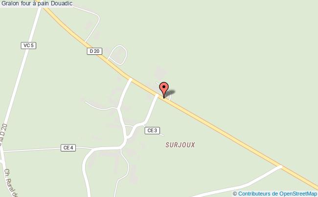 plan Four à Pain Douadic Douadic