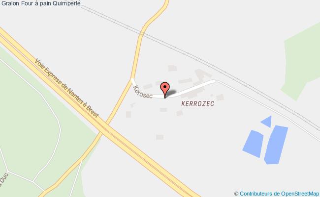 plan Four à Pain Quimperlé Quimperlé