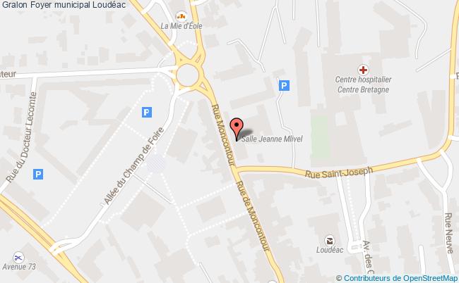 plan Foyer Municipal Loudéac Loudéac