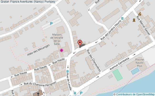 plan France Aventures (nancy) Pompey Pompey