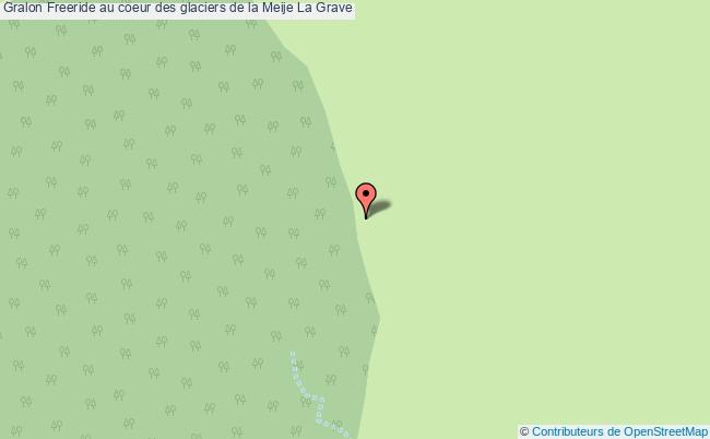 plan Freeride Au Coeur Des Glaciers De La Meije La Grave La Grave