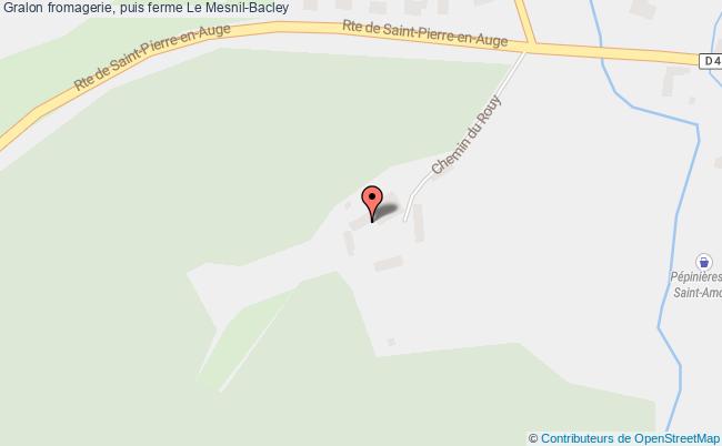 plan Fromagerie, Puis Ferme Le Mesnil-bacley Le Mesnil-Bacley