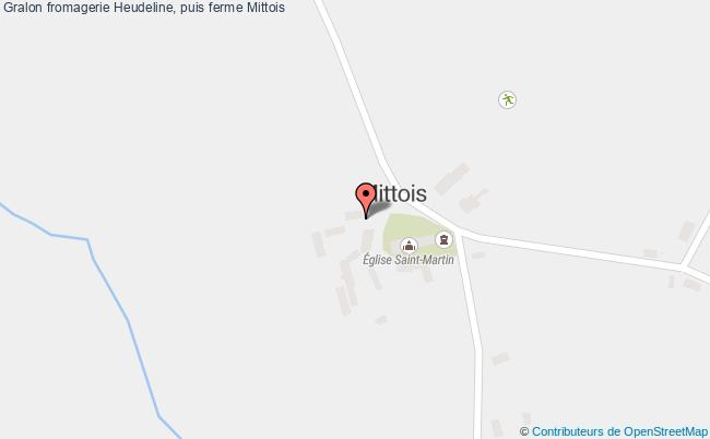 plan Fromagerie Heudeline, Puis Ferme Mittois Mittois
