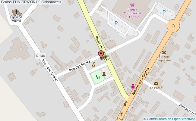 plan Fun Orizonte Ghisonaccia Ghisonaccia