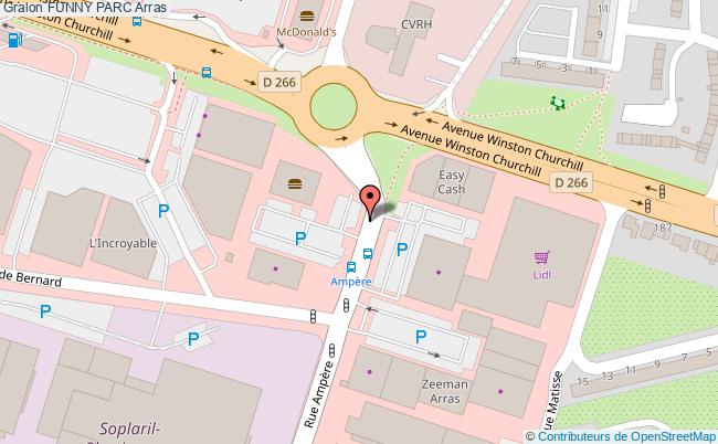 plan Funny Parc Arras Arras