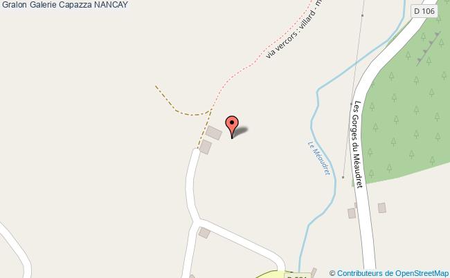 plan Galerie Capazza Nancay NANCAY