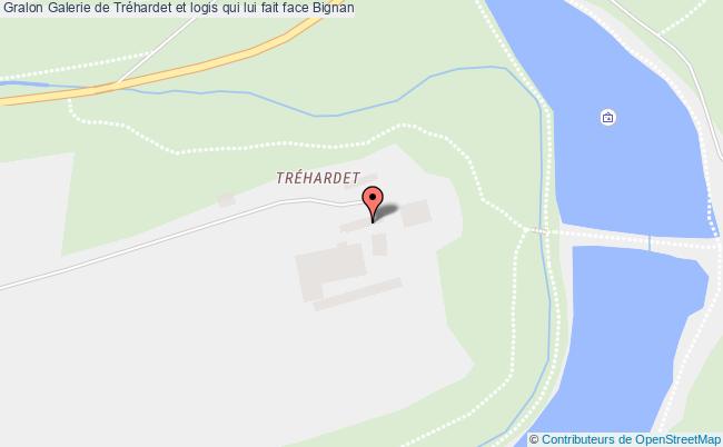 plan Galerie De Tréhardet Et Logis Qui Lui Fait Face Bignan Bignan