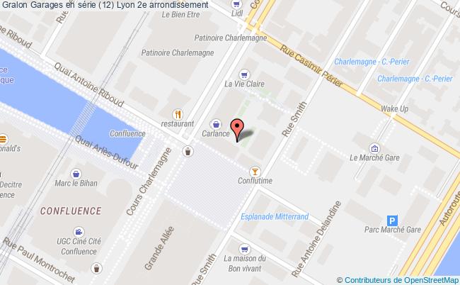 plan Garages En Série (12) Lyon 2e Arrondissement Lyon 2e arrondissement