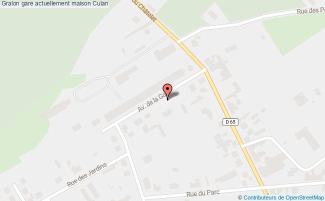 plan Gare Actuellement Maison Culan Culan
