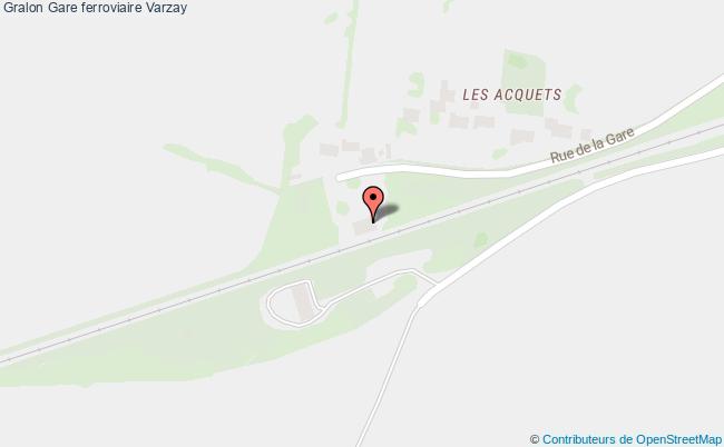 plan Gare Ferroviaire Varzay Varzay