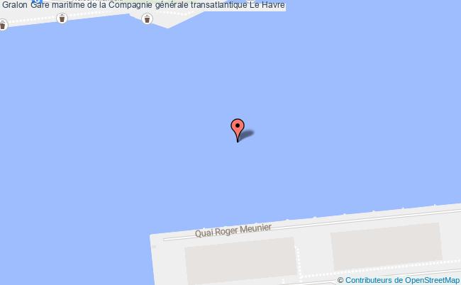plan Gare Maritime De La Compagnie Générale Transatlantique Le Havre Le Havre