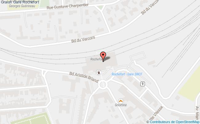 plan Gare Rochefort Rochefort