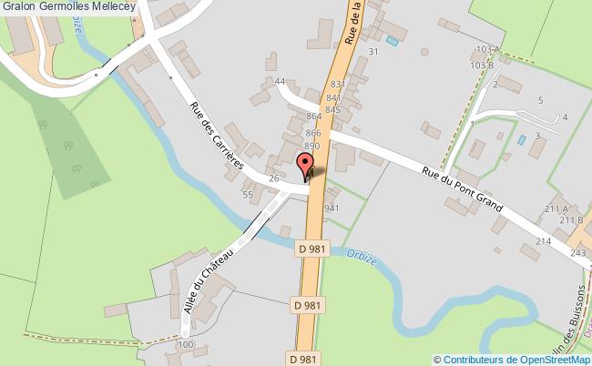 plan Germolles Mellecey Mellecey