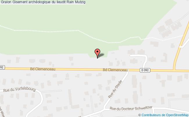 Gisement archéologique du lieudit Rain