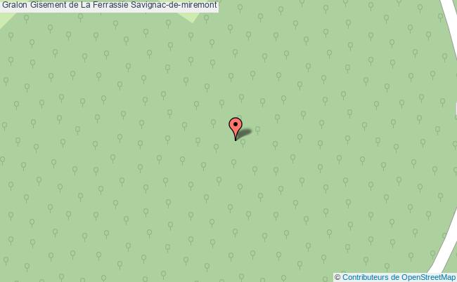 plan Gisement De La Ferrassie Savignac-de-miremont Savignac-de-miremont