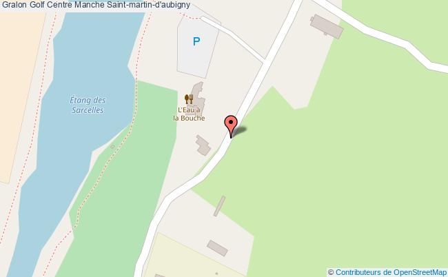 plan Golf Centre Manche Saint-martin-d'aubigny Saint-martin-d'aubigny