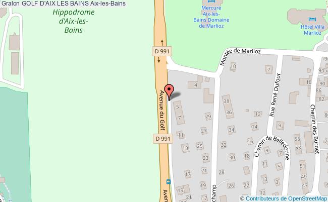 GOLF D'AIX LES BAINS