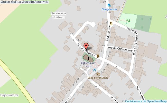 plan Golf La Goulotte Avrainville Avrainville