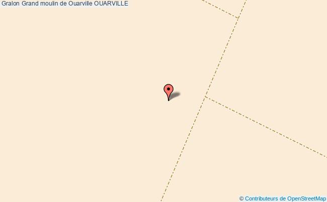 plan Grand Moulin De Ouarville Ouarville OUARVILLE