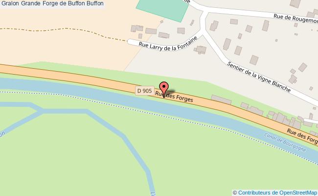 plan Grande Forge De Buffon Buffon Buffon