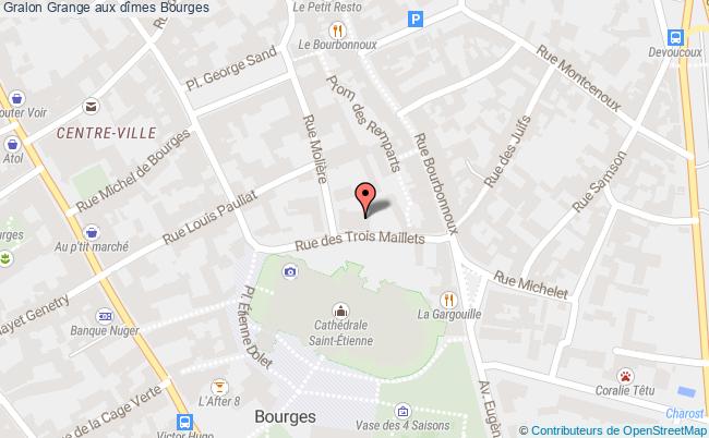 plan Grange Aux Dîmes Bourges Bourges