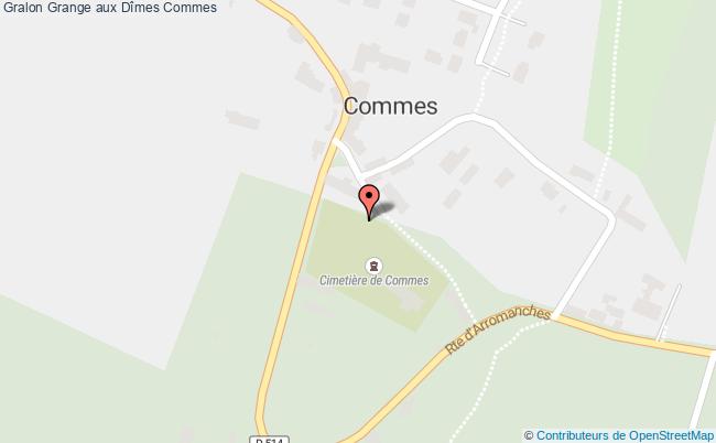 plan Grange Aux Dîmes Commes Commes