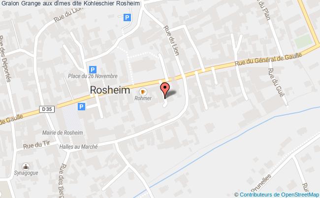 Grange aux dîmes dite Kohleschier