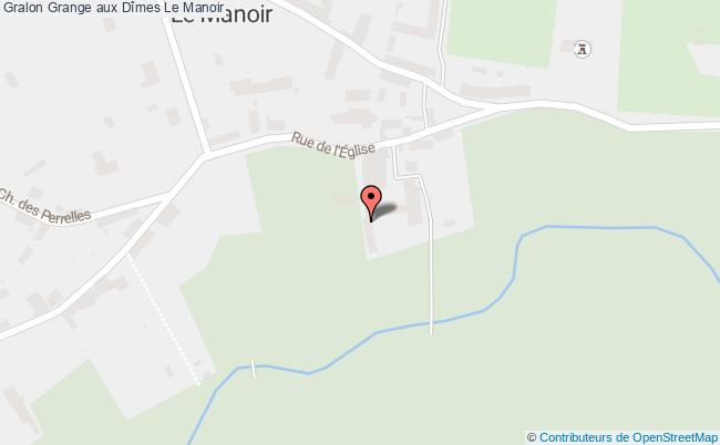 plan Grange Aux Dîmes Le Manoir Le Manoir