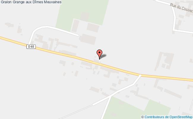 plan Grange Aux Dîmes Meuvaines Meuvaines